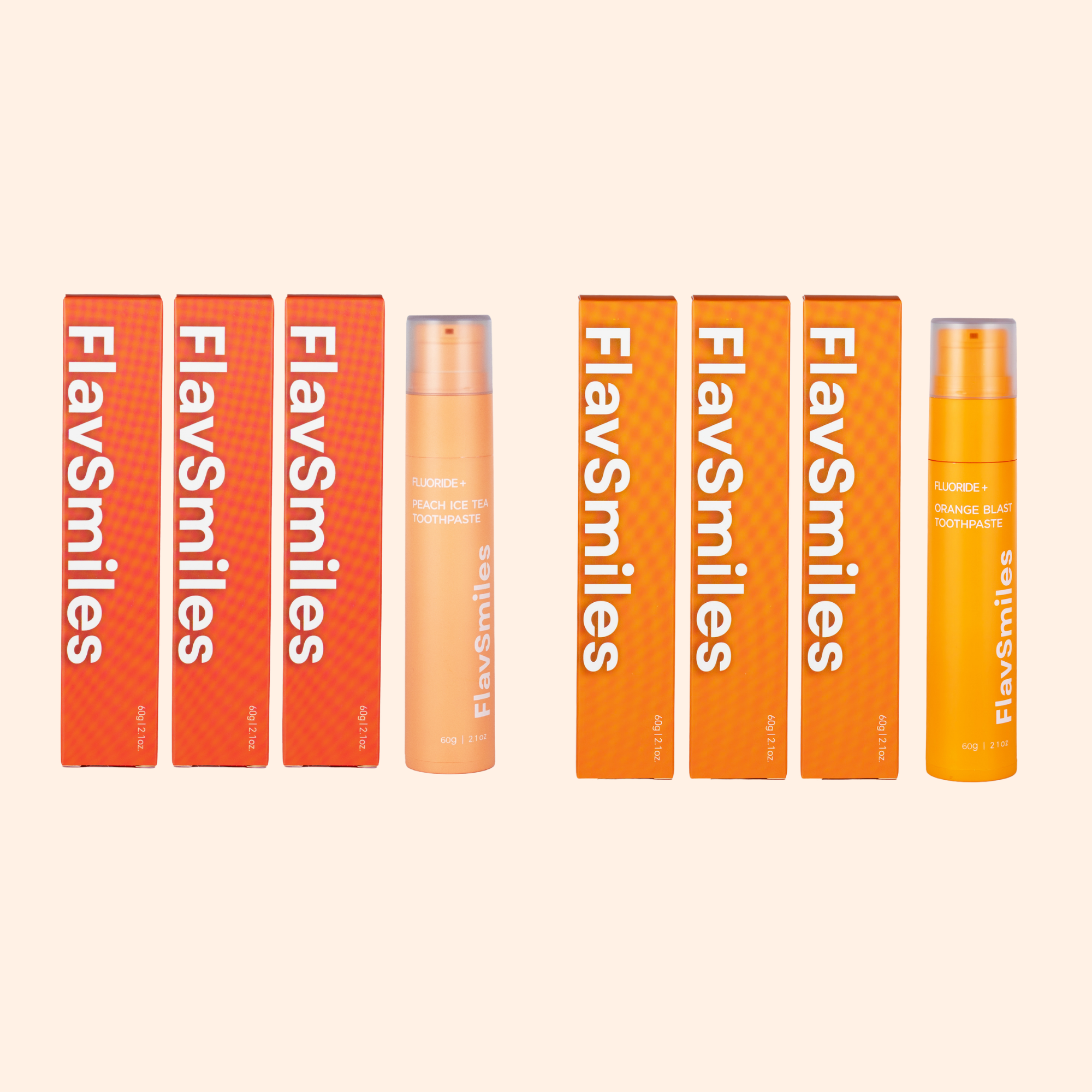 Bundle 5 Flavsmiles + 1 Free Flavored Flouride Toothpaste