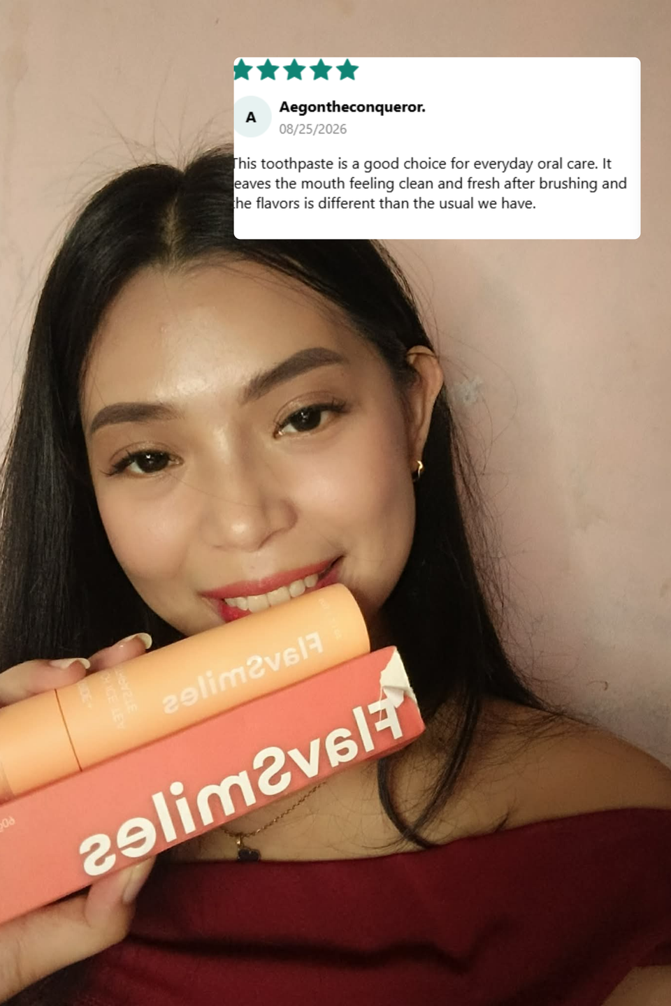 FlavSmiles customer review 4