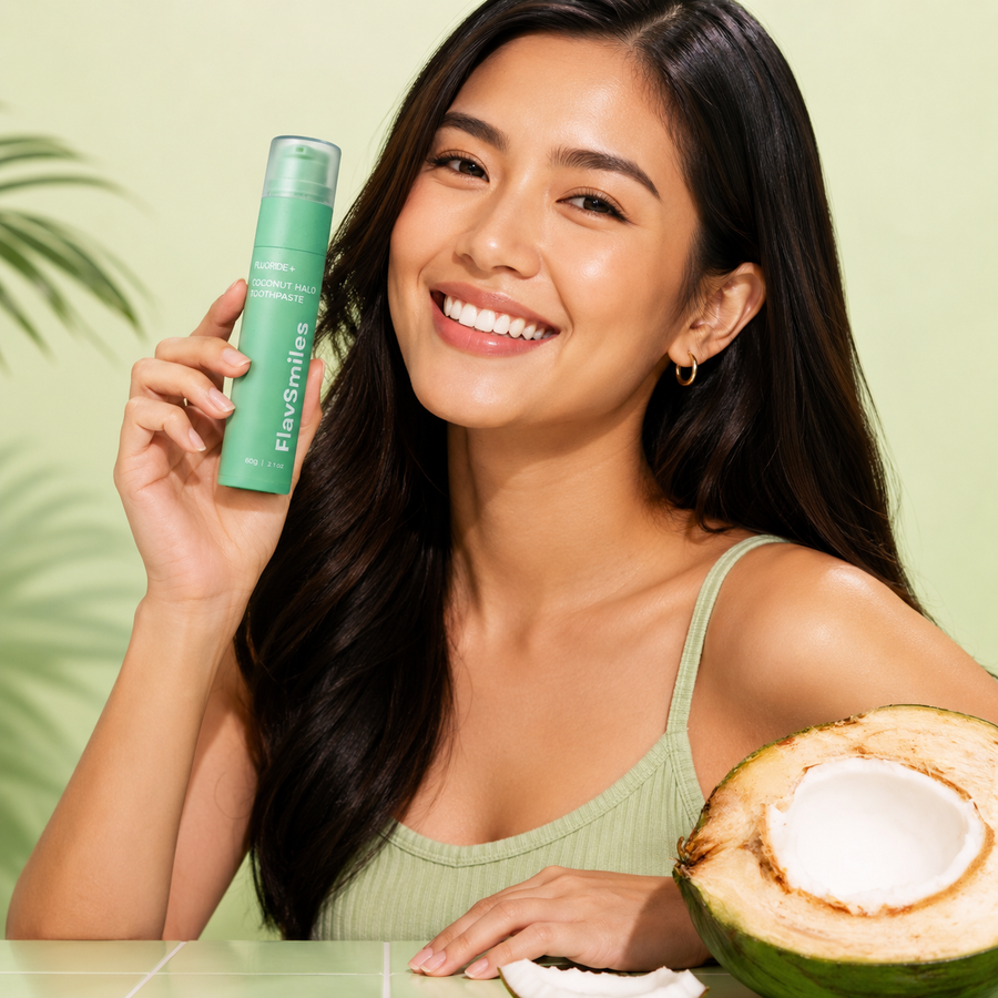 Tropical coconut routine