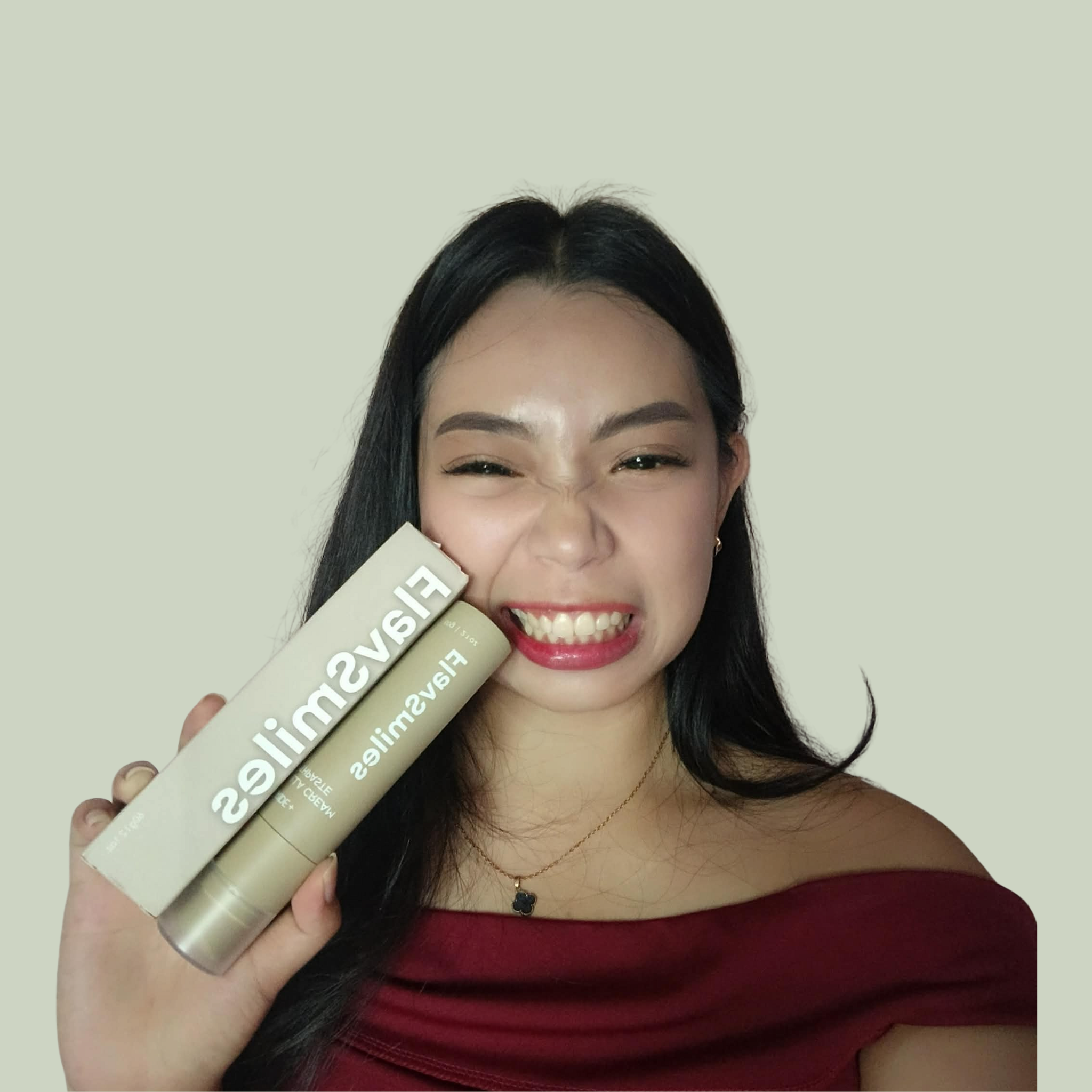 FlavSmiles Vanilla Cream Flavor Fluoride Toothpaste
