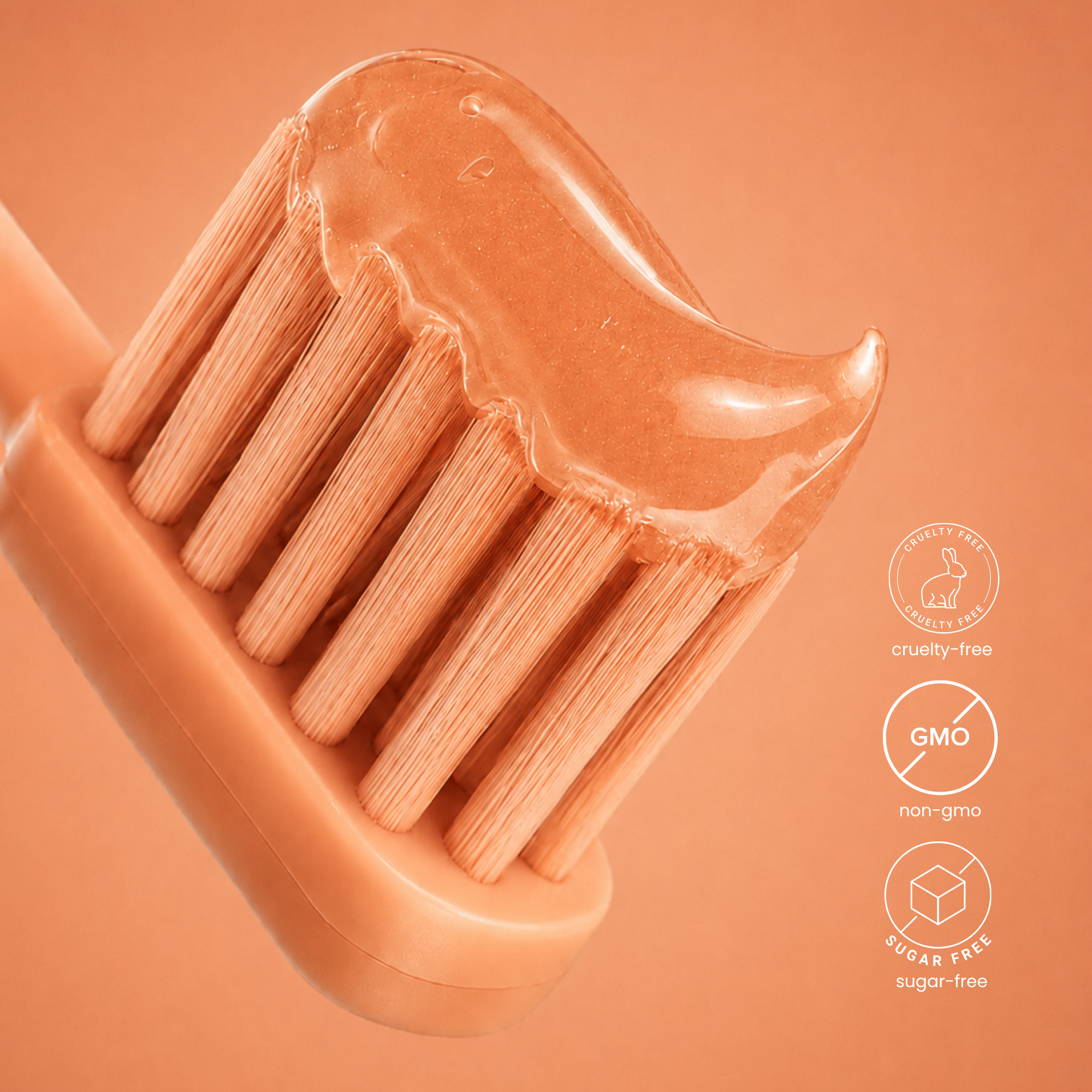 FlavSmiles Peach Ice Tea Flavor Fluoride Toothpaste