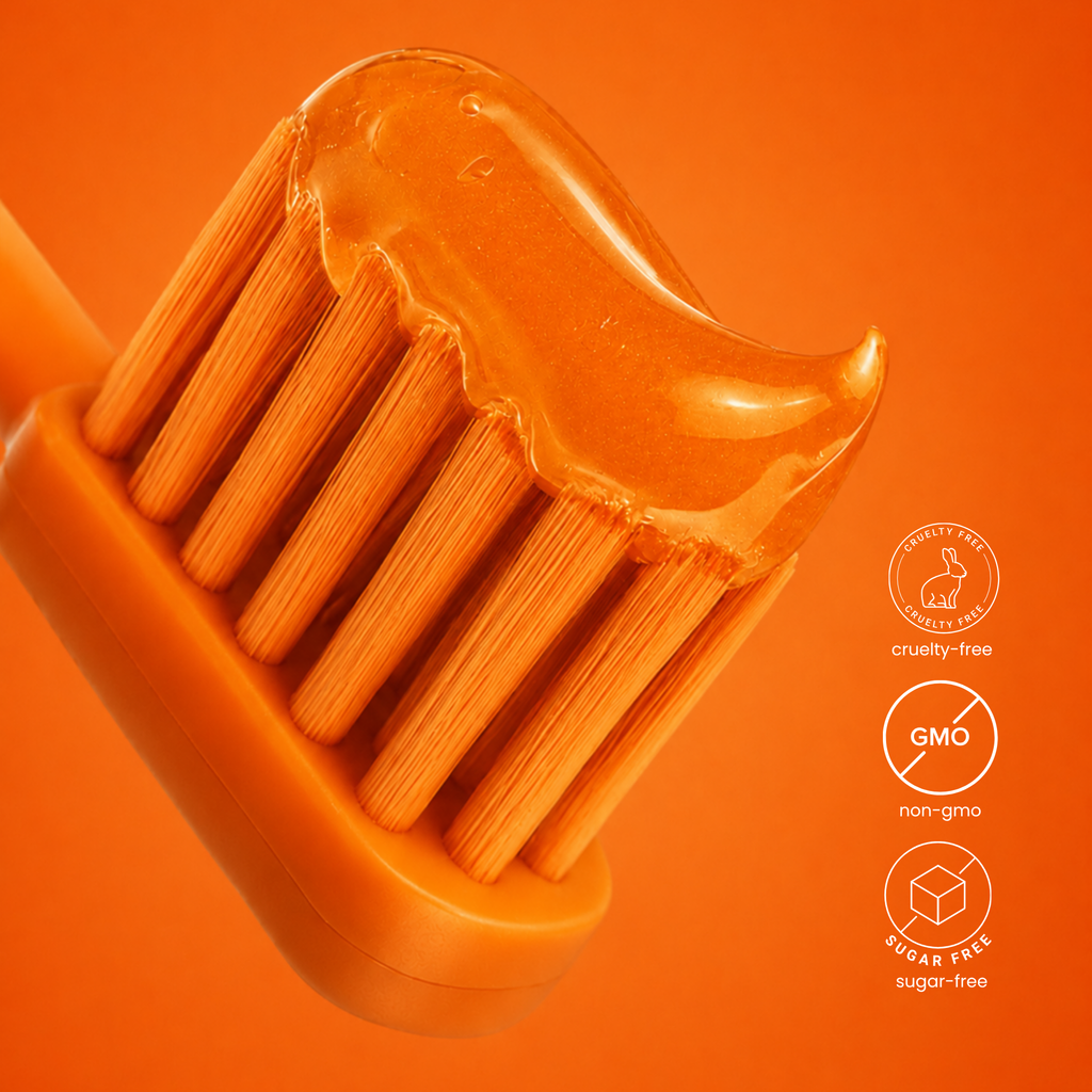 FlavSmiles Orange Blast Flavor Fluoride Toothpaste